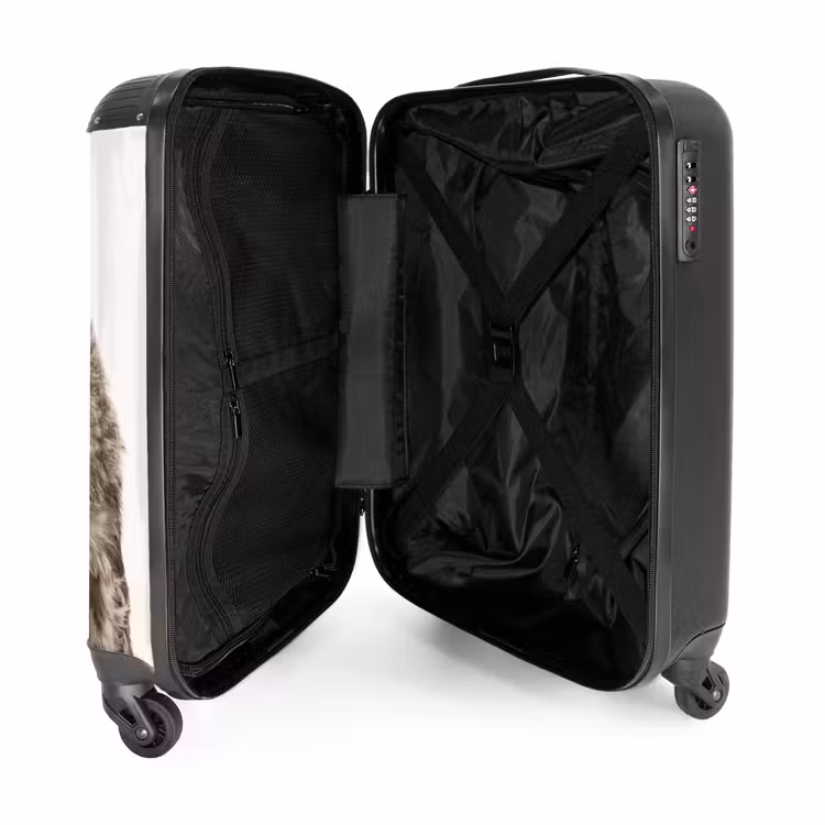 Ulke Uil NBS - Handbagage koffer - Unisex middel -binnenkant