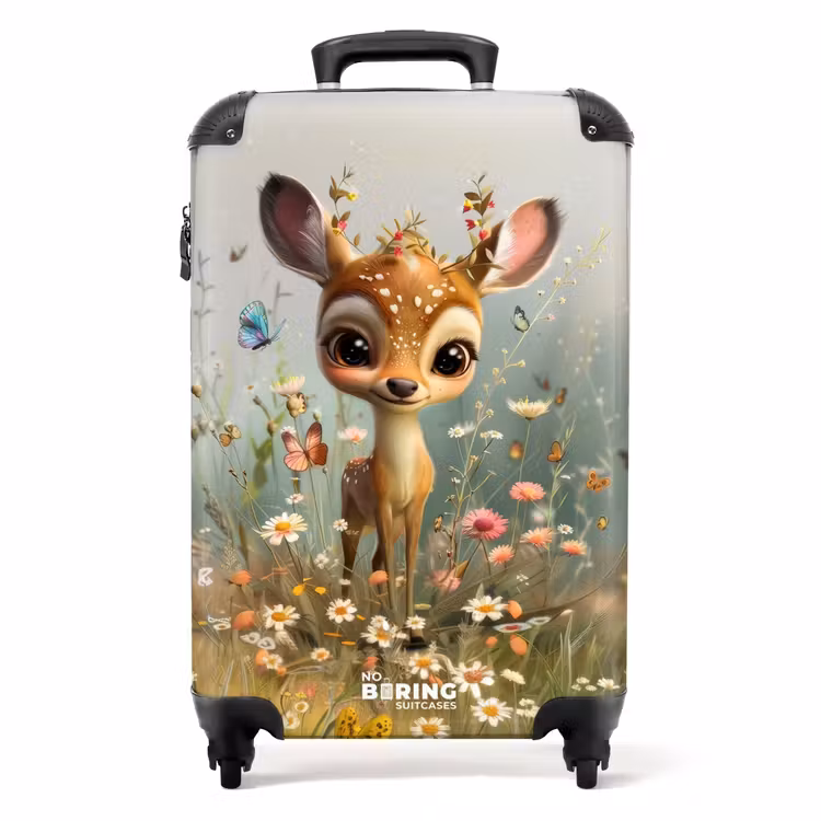 Valerie veldhertje NBS - Handbagage koffer - Unisex middel -productfoto_recht