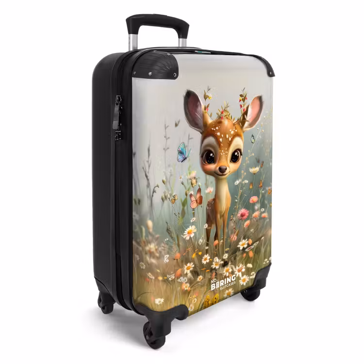 Valerie veldhertje NBS - Handbagage koffer - Unisex middel -productfoto_3d