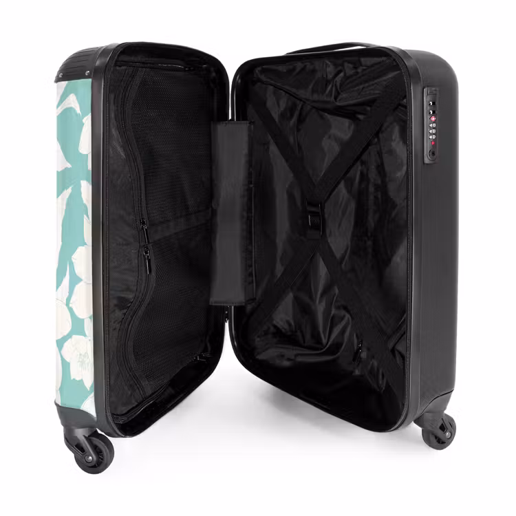 10 NBS - Handbagage koffer - Unisex middel -binnenkant