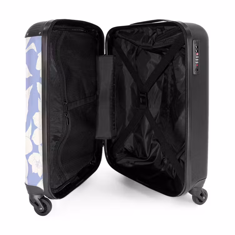 9 NBS - Handbagage koffer - Unisex middel -binnenkant