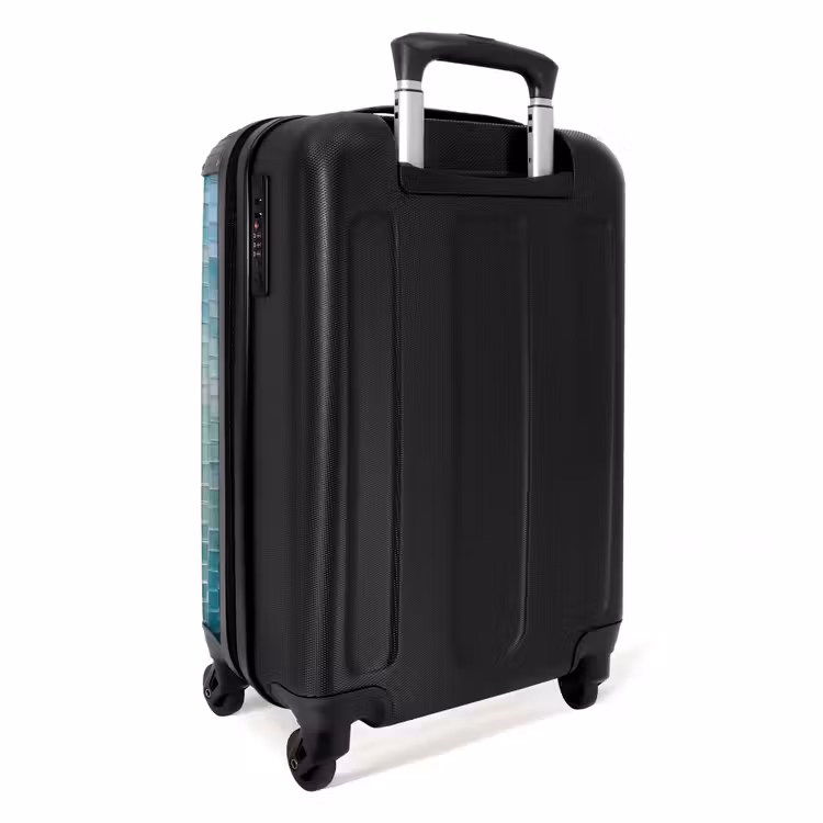 Koffer - Vis - Mozaïek - Onderwater - Kleurrijk - Dieren - Vis - Mozaïek - Onderwater - Kleurrijk - Dieren NBS - Handbagage koffer - Volwassenen Unisex middel
