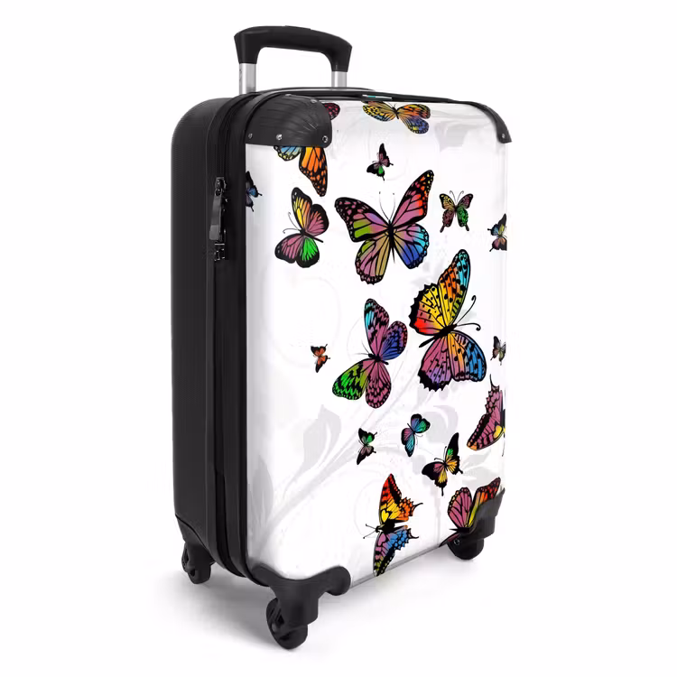 Vlinderstorm NBS - Handbagage koffer - Unisex middel -productfoto_3d