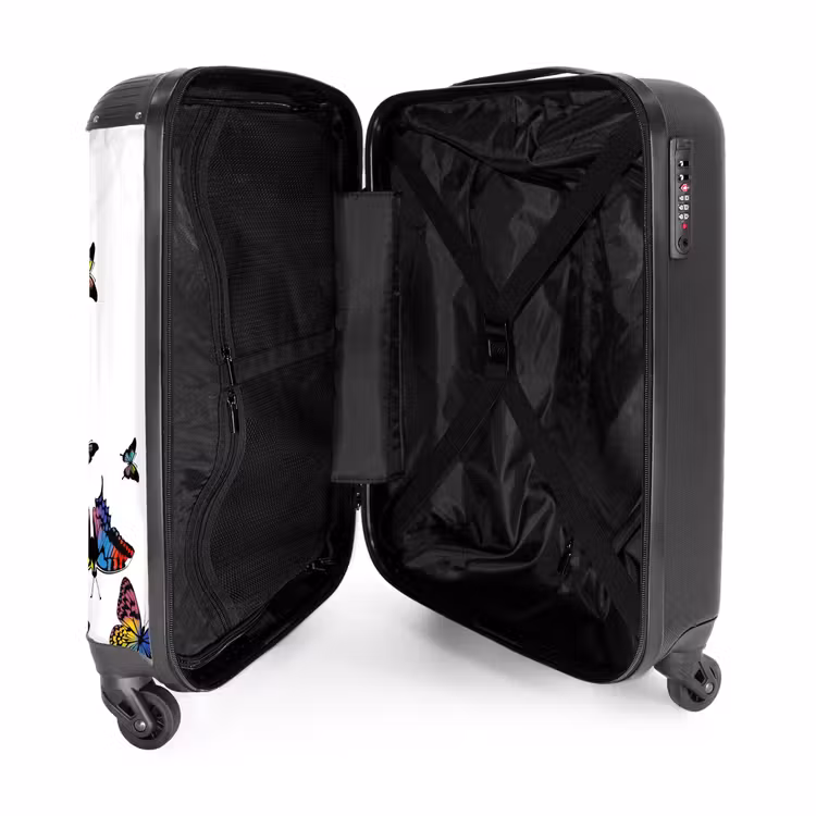 Vlinderstorm NBS - Handbagage koffer - Unisex middel -binnenkant
