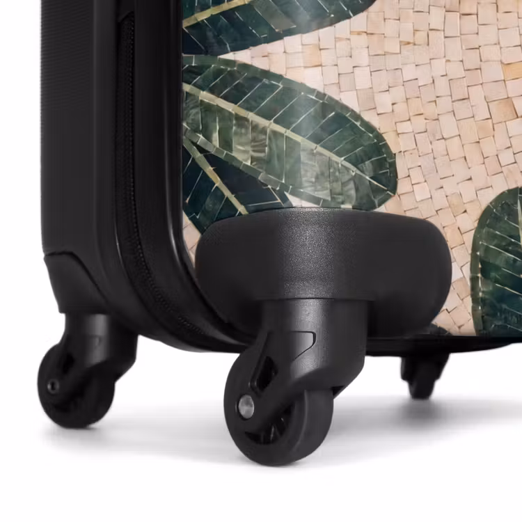 Koffer - Vogel - Mozaïek - Tropisch - Natuur - Kleurrijk - Vogel - Mozaïek - Tropisch - Natuur - Kleurrijk NBS - Handbagage koffer - Volwassenen Unisex middel
