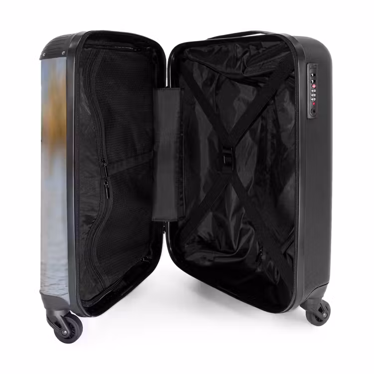 Koffer - Vogel - Steltloper - Water - Natuur - Vogel - Steltloper - Water - Natuur NBS - Handbagage koffer - Volwassenen Unisex middel