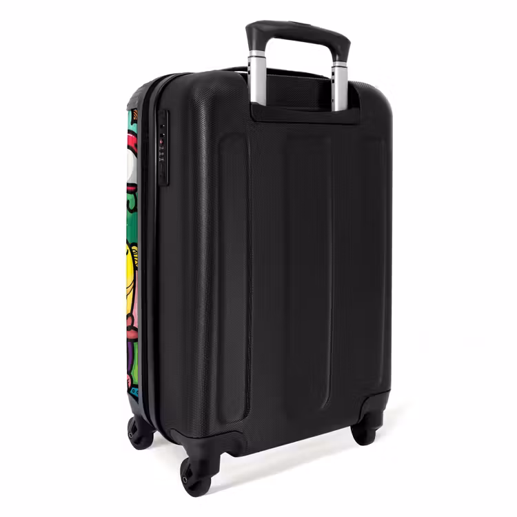 Vrolijke Monsterchaos NBS - Handbagage koffer - Unisex middel -achterkant