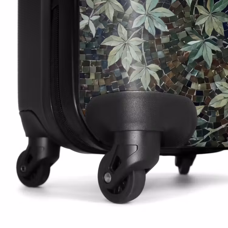 Koffer - Vrouw - Klassiek - Mozaiëk - Natuur - Groen - Vrouw - Klassiek - Mozaiëk - Natuur - Groen NBS - Handbagage koffer - Volwassenen Unisex middel