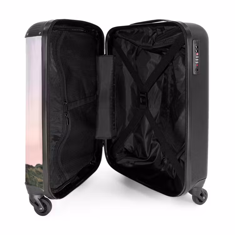 Vuurtoren - Duinlandschap - Zee NBS - Handbagage koffer - Volwassenen Unisex middel -binnenkant