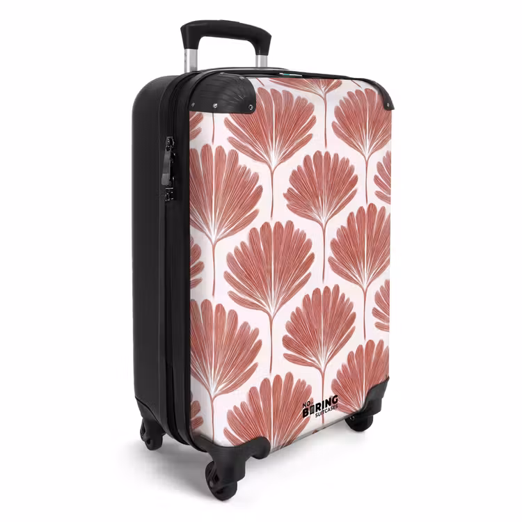 Waaier - Motief - Terra NBS - Handbagage koffer - Volwassenen Unisex middel -productfoto_3d