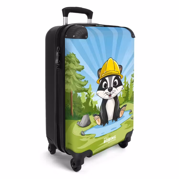 Wally werkbeer NBS - Handbagage koffer - Unisex middel -productfoto_3d