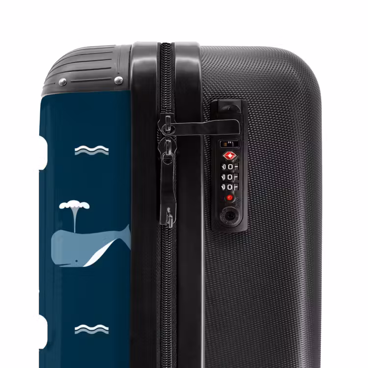 Walvisweelde NBS - Handbagage koffer - Unisex middel -slot