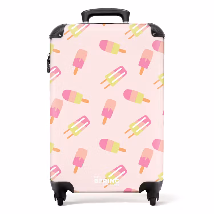 Wervelende waterijsjes NBS - Handbagage koffer - Unisex middel -productfoto_recht