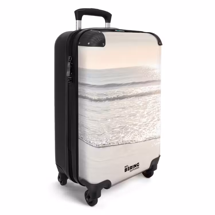 Zee - Zon - Zand NBS - Handbagage koffer - Volwassenen Unisex middel -productfoto_3d