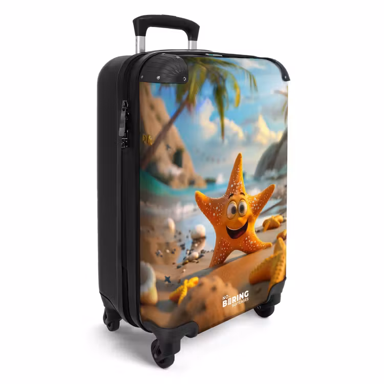 zeesterk NBS - Handbagage koffer - Unisex middel -productfoto_3d