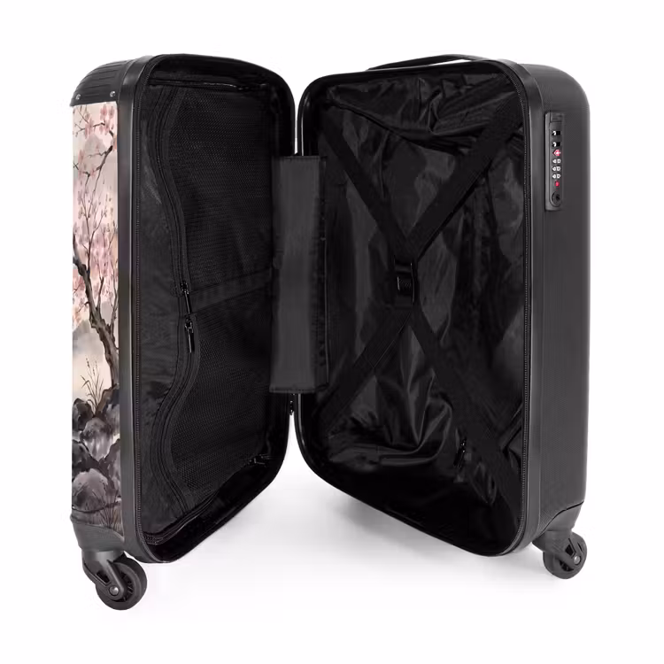 Koffer - Zon - Japans - Traditioneel - Zon - Japans - Traditioneel NBS - Handbagage koffer - Volwassenen Unisex middel