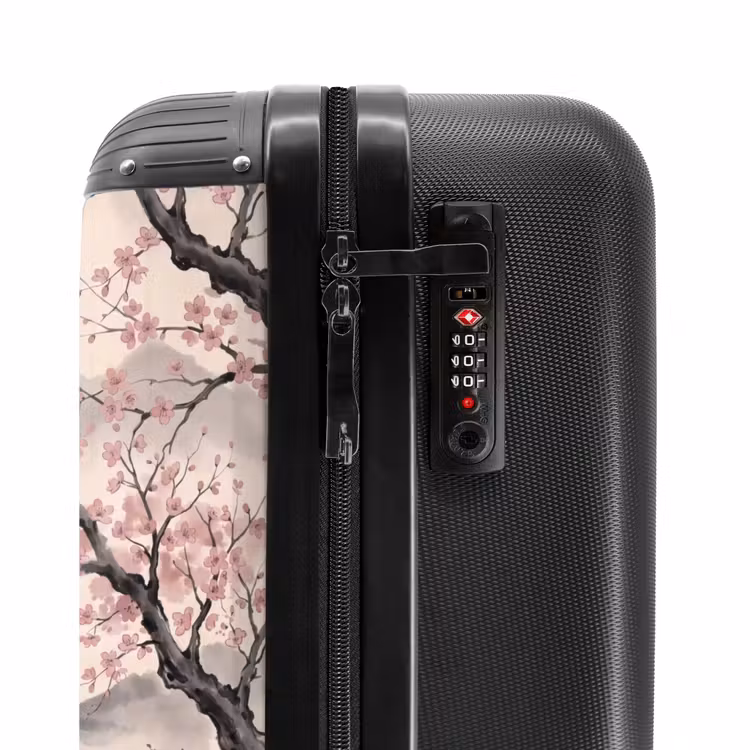 Koffer - Zon - Japans - Traditioneel - Zon - Japans - Traditioneel NBS - Handbagage koffer - Volwassenen Unisex middel