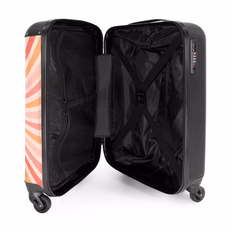 zonnestralenfeest NBS - Handbagage koffer - Unisex middel -binnenkant