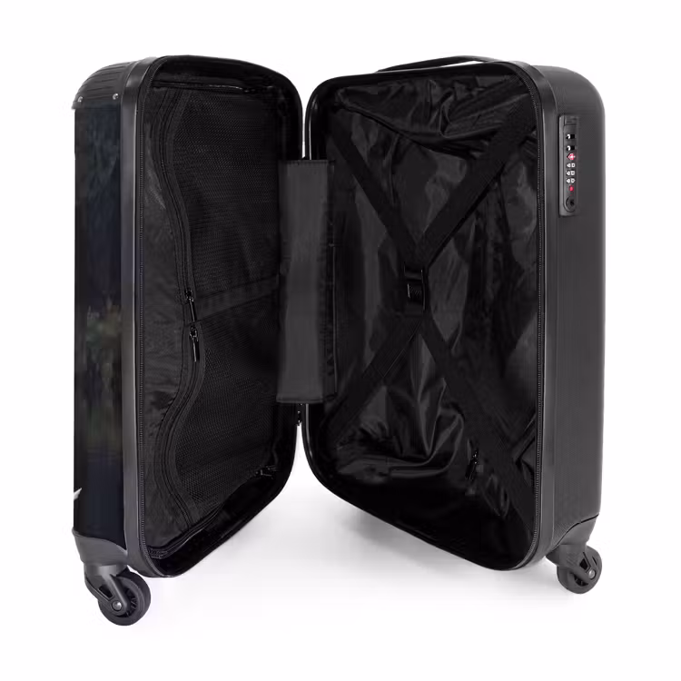 Koffer - Zwanen - Rivier - Bos - Zwanen - Rivier - Bos NBS - Handbagage koffer - Volwassenen Unisex middel