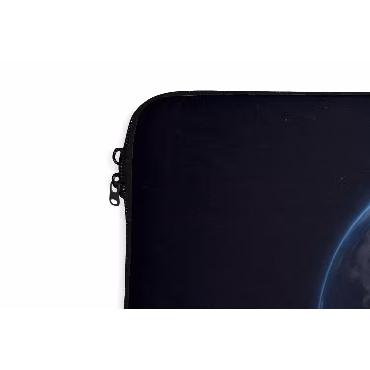 Laptophoes Aarde - Ruimte - Kosmos - Aarde - Ruimte - Kosmos laptophoes neopreen klein