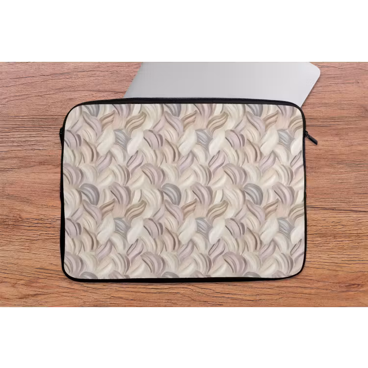 Abstract - Golvend - Pastel laptophoes neopreen klein 279 -tafel