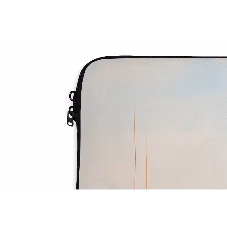 Abstract - Landschap - Horizon - Modern - Kleurrijk laptophoes neopreen klein -detail