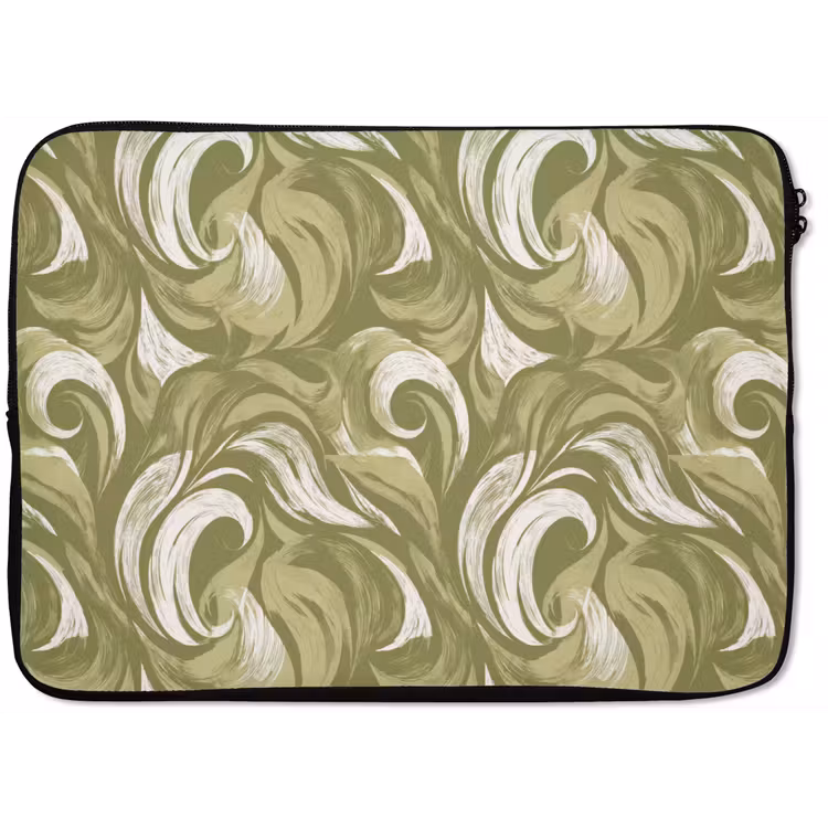 Abstract - Textuur - Groen laptophoes neopreen klein 279 -zkaufland3dotto