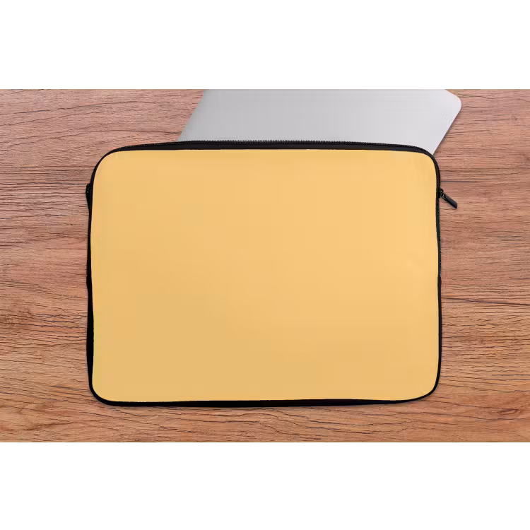 Apricot - Ice - Oranje laptophoes neopreen klein 279 -tafel