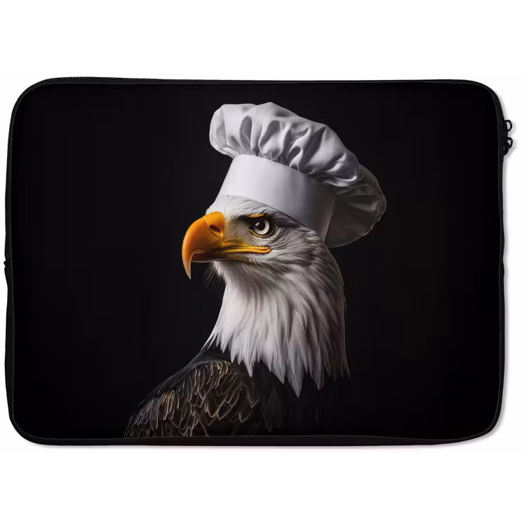 Arend -Amerika - Koksmuts - Vogel - Stoer laptophoes neopreen klein -zkaufland3dotto