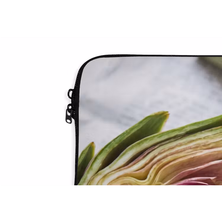 Laptophoes Artisjok - Doorgesneden - Eten - Artisjok - Doorgesneden - Eten laptophoes neopreen klein