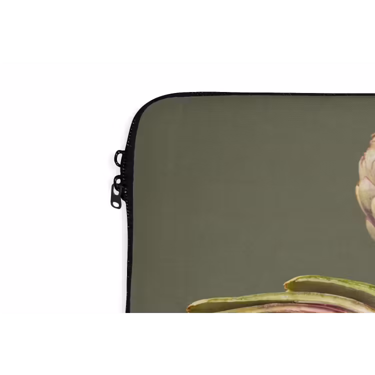 Laptophoes Artisjok - Paars - Voedsel - Artisjok - Paars - Voedsel laptophoes neopreen klein