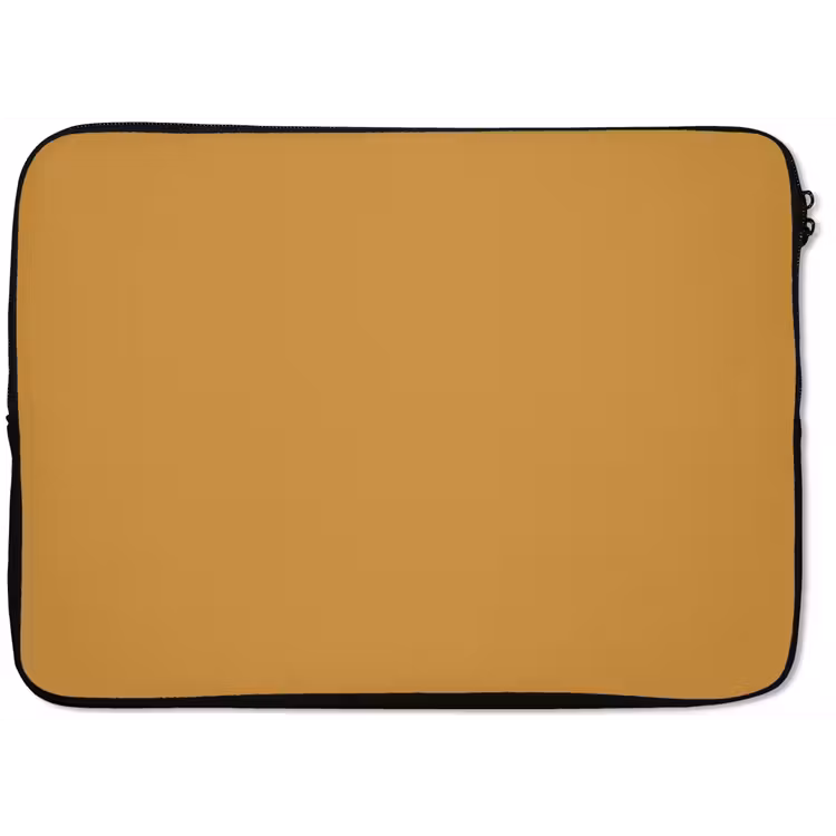 Autumn - Mustard - Geel laptophoes neopreen klein 279 -zkaufland3dotto