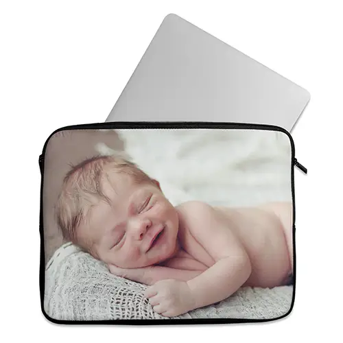 laptophoes met foto babyfoto