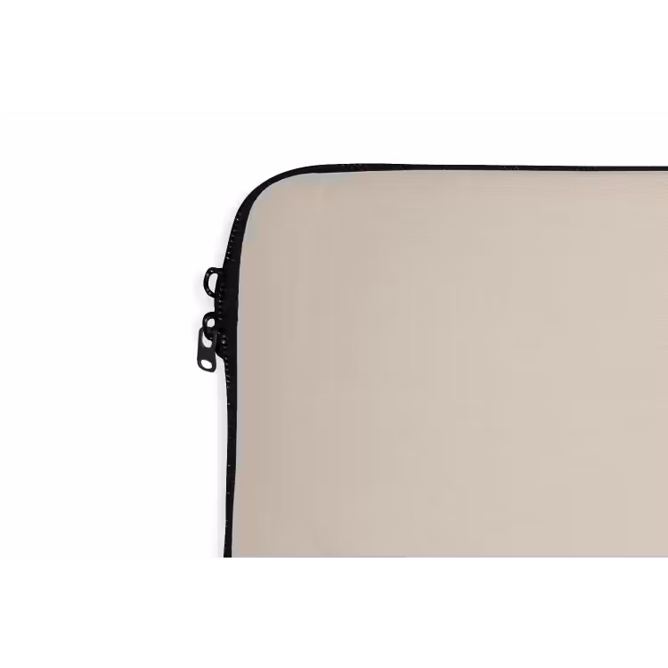 Licht - Beige - Kleuren - Kleur - Effen laptophoes neopreen klein 279 -detail