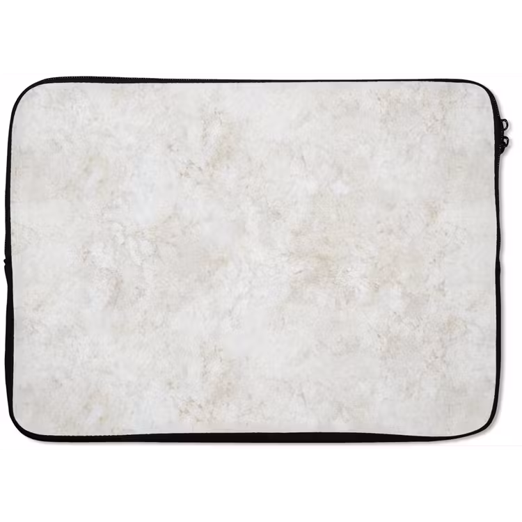 Beige - Marmer - Aders laptophoes neopreen klein 279 -zkaufland3dotto
