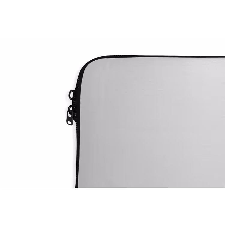 Biljartbal - Getal - Acht - Wit laptophoes neopreen klein -detail