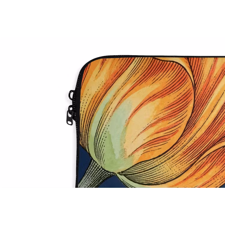 Laptophoes Bloemen - Botanisch - Patroon - Bloemen - Botanisch - Patroon laptophoes neopreen klein
