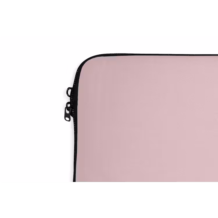 Blush - Pink - Roze laptophoes neopreen klein 279 -detail