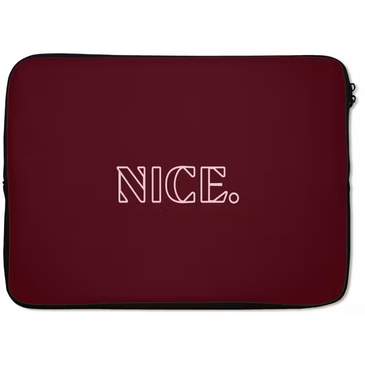 Bordeaux - Nice - minimalistisch laptophoes neopreen klein -zkaufland3dotto