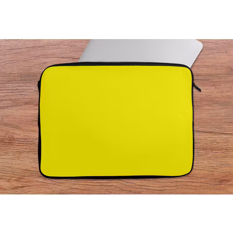 Bright - Canary - Geel laptophoes neopreen klein 279 -tafel