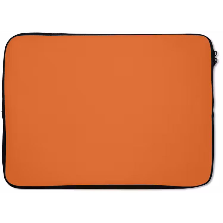 Burnt - Sienna - Oranje laptophoes neopreen klein 279 -zkaufland3dotto
