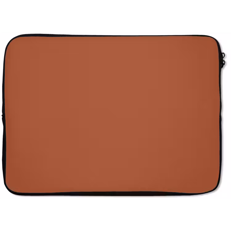 Burnt - Sienna - Oranje laptophoes neopreen klein 279 -zkaufland3dotto