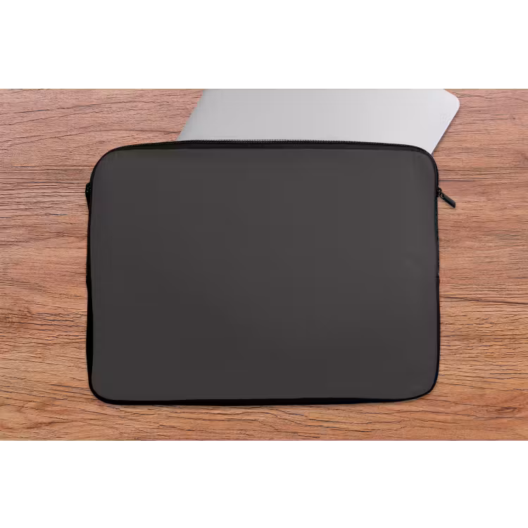 Charcoal - Grijs- Grey laptophoes neopreen klein 279 -tafel