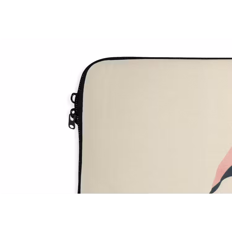 Citroenen - Felgeel - Tak - Bladeren laptophoes neopreen klein -detail