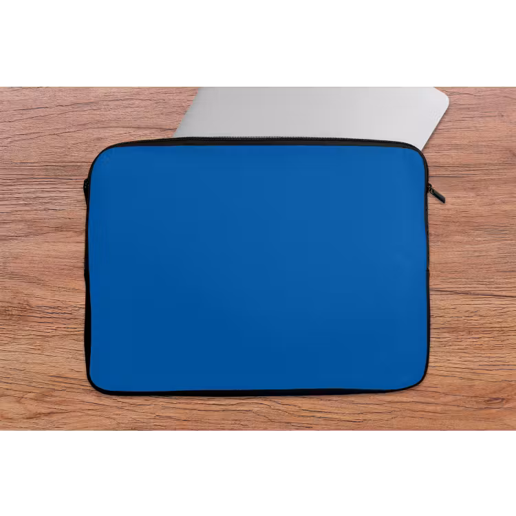 Classic - Azure - Blauw laptophoes neopreen klein 279 -tafel