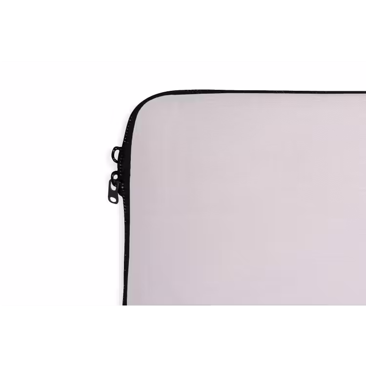 Cocktail - Paars - Minimalistisch - Citroen laptophoes neopreen klein -detail