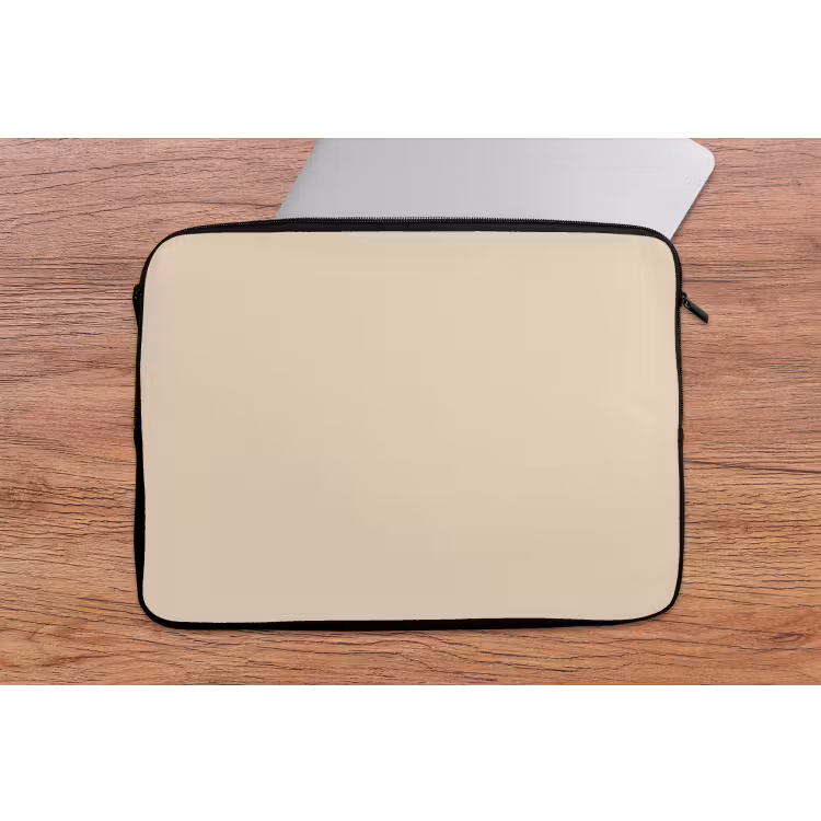 Cream - Nude - Neutraal laptophoes neopreen klein 279 -tafel
