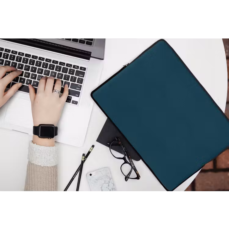 Dark - Indigo - Blauw laptophoes neopreen klein 279 -bureau