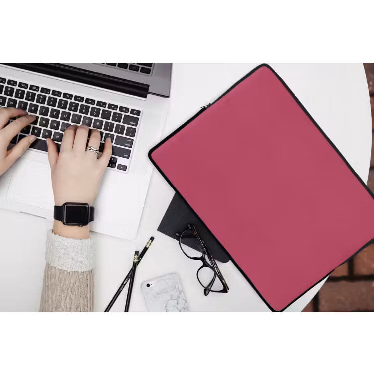 Deep - Berry - Rood laptophoes neopreen klein 279 -bureau
