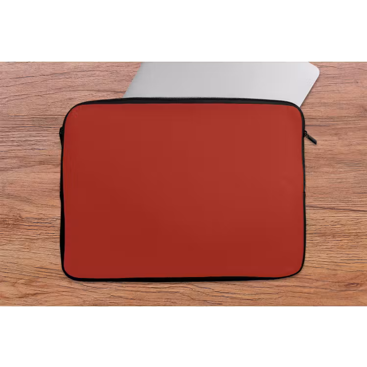 Deep - Crimson - Rood laptophoes neopreen klein 279 -tafel